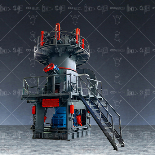 LUM Ultrafine Vertical Mill grinding chamber and classification system